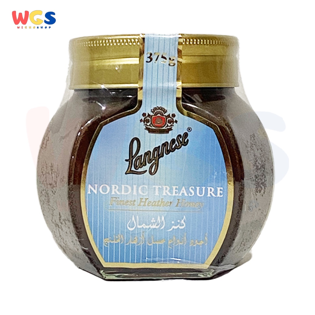 Langnese Nordic Treasure Finest Heather Honey 375g - Madu