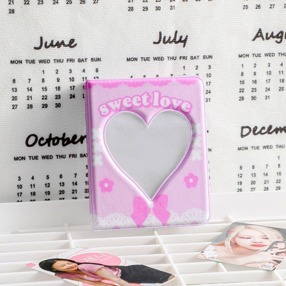 [Elegan] Kartu Idol Buku 32kantong 3inch Alat Tulis Siswa Polaroid Album Foto Penyimpanan Buku Kartu Buku Kolekte Book