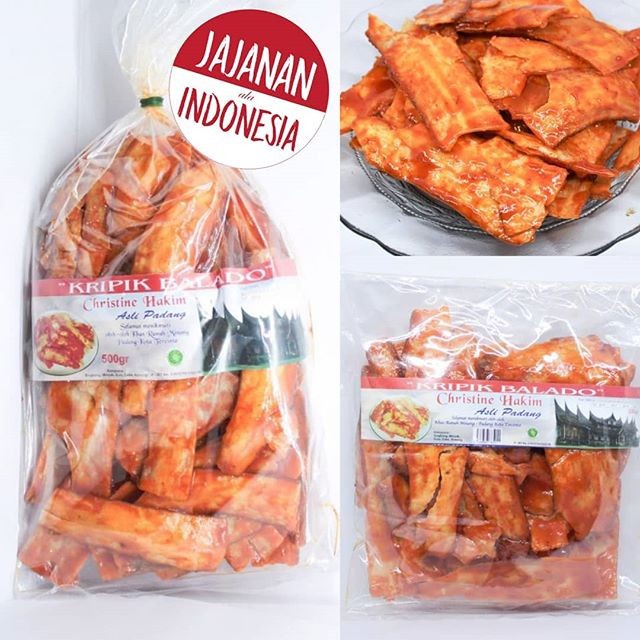 

✨NEW✨ -Kripik Balado Asli Padang/keripik/snack/christine hakim- 1.1.23