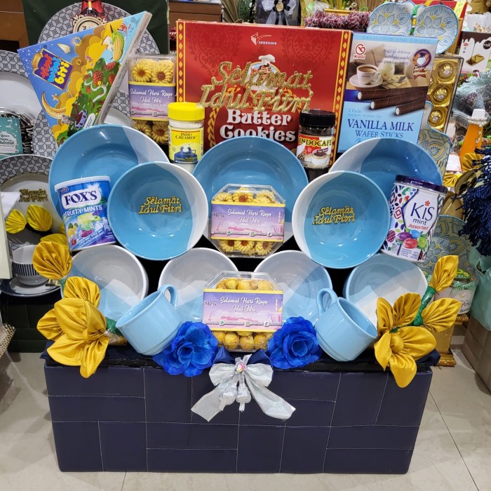 

Paket Dekorasi Lebaran Idul Fitri Hampers Parcel Hadiah Kue Kering 082 - E