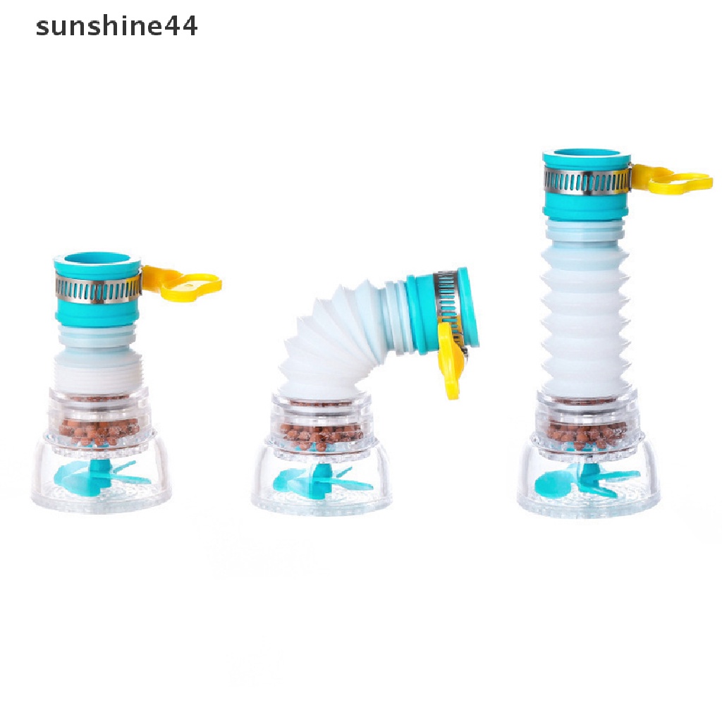 Sepatu Sunshine360° Rotag Faucet Booster Shower Alat Pemanjang Keran Wastafel Dapur Filter Air ID