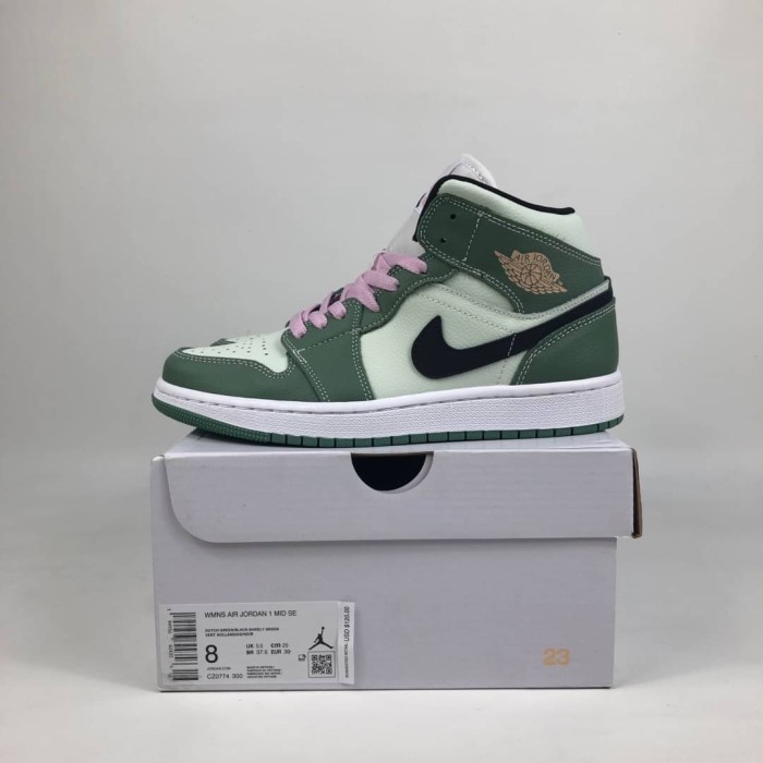 WMNS Air Jordan 1 Mid SE Dutch Green - 36 - 36