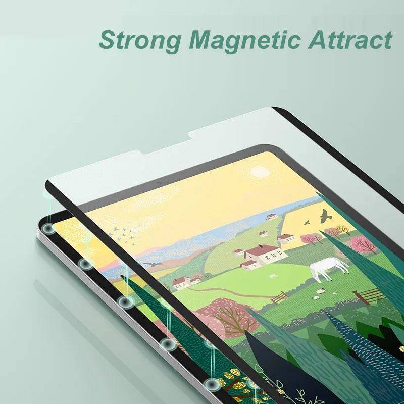 Untuk Huawei Honor Tablet Pad V6 V7 V8 8 Pro 10.4 11 12 12.1 Kertas Magnetik Merasa Pelindung Layar Film Yang Dapat Dilepas Untuk Huawei MatePad Pro M6 10.4 10.8 11 12.6 inch 2021 2022