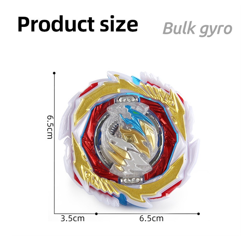 Single DB B-199 Beyblade Burst Gatling Dragon Dengan Evolution GEAR Karma Charge Metal '-10 Spinning Tops Tanpa Peluncur