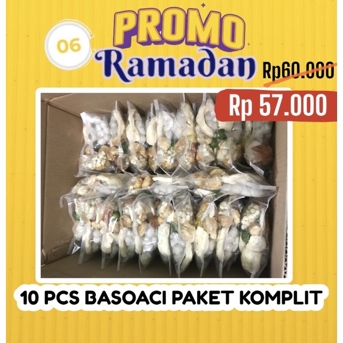 

10 Baso Aci Kumplit Paket Ramadan Hampers Ramadhan Lebaran Idul
