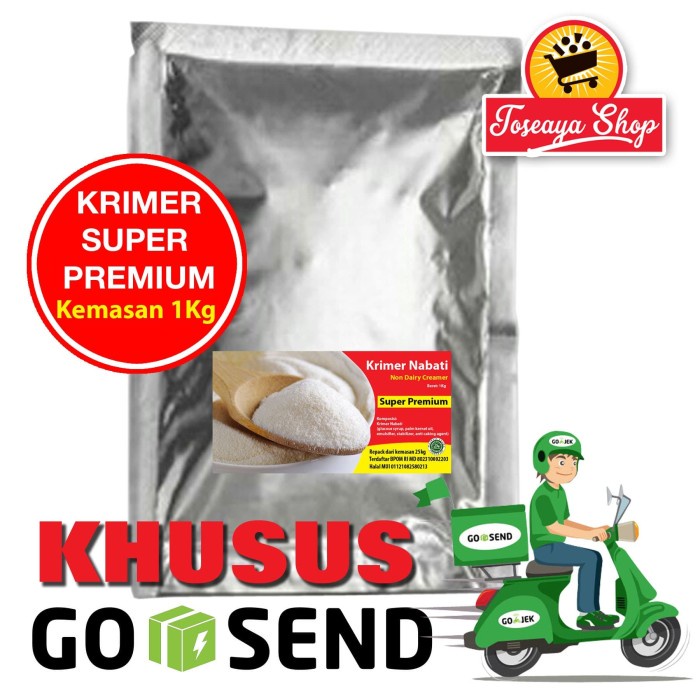 

[Ready-Stock]Cod Creamer Non Dairy Super Premium Khusus Gosend