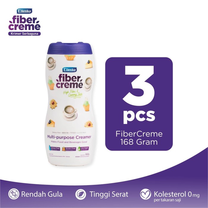 

[Ready-Stock]Cod FiberCreme Jar 168gr - 3 Pcs