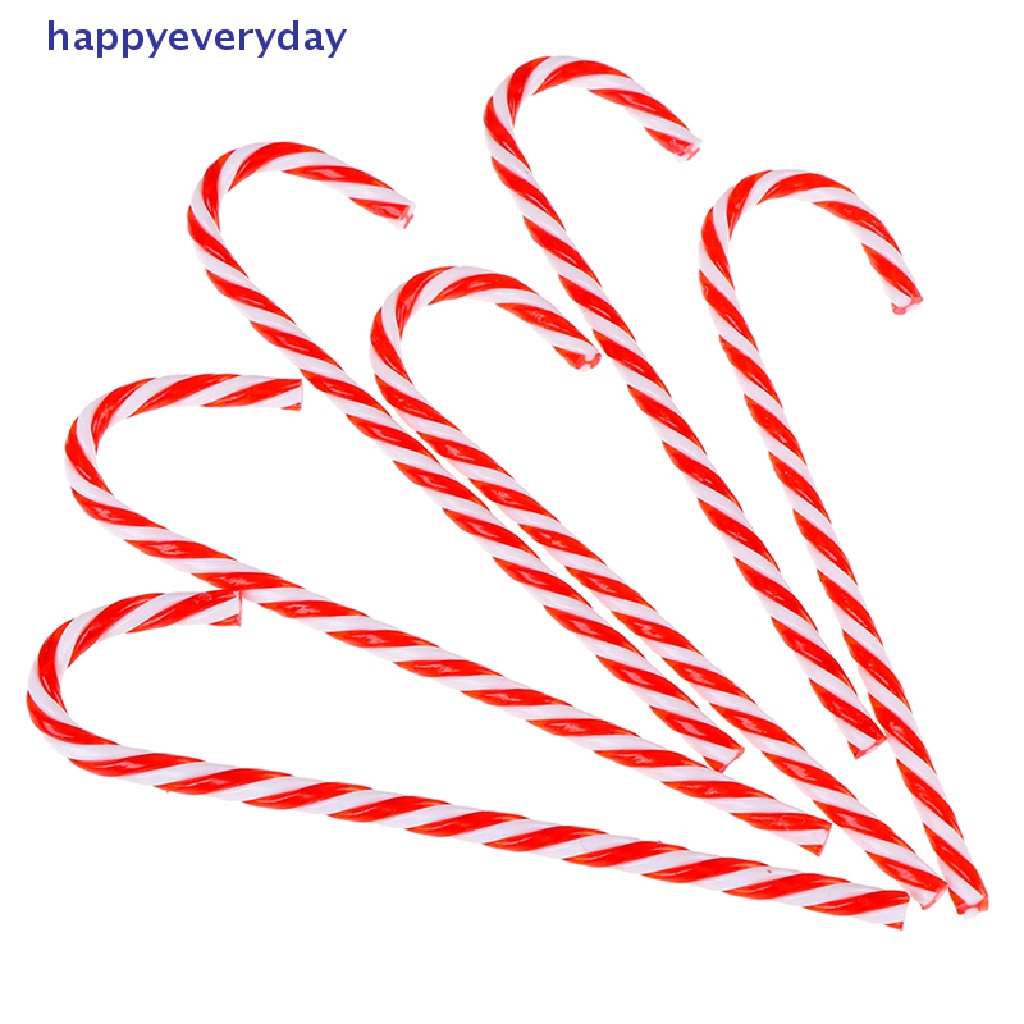 [happy] 6pcs Xmas Tree Candy Cane Hiasan Gantung Dekorasi Natal Party Decor  [ID] Baju Kaos Distro Pria Wanita Lengan Panjang [ID]