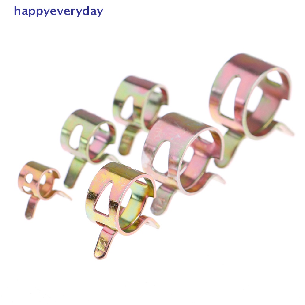 [happy] 10pcs 6-15mm spring clip vacuum fuel oil Selang Garis air tube band clamp 6ukuran  [ID] Baju Kaos Distro Pria Wanita Lengan Panjang [ID]