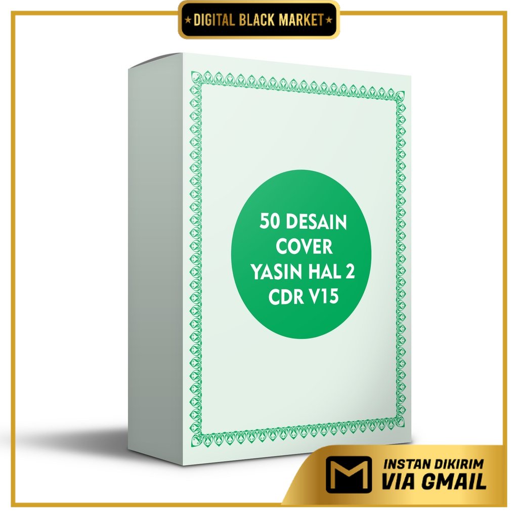 50 Desain Cover Yasin Hal 2 CorelDraw v15