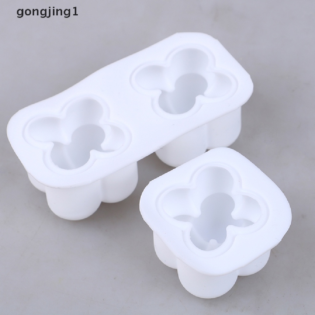 Ggg DIY s Cetakan Lilin Plester Cetakan Silikon Handmade Cube Soap Mold ID