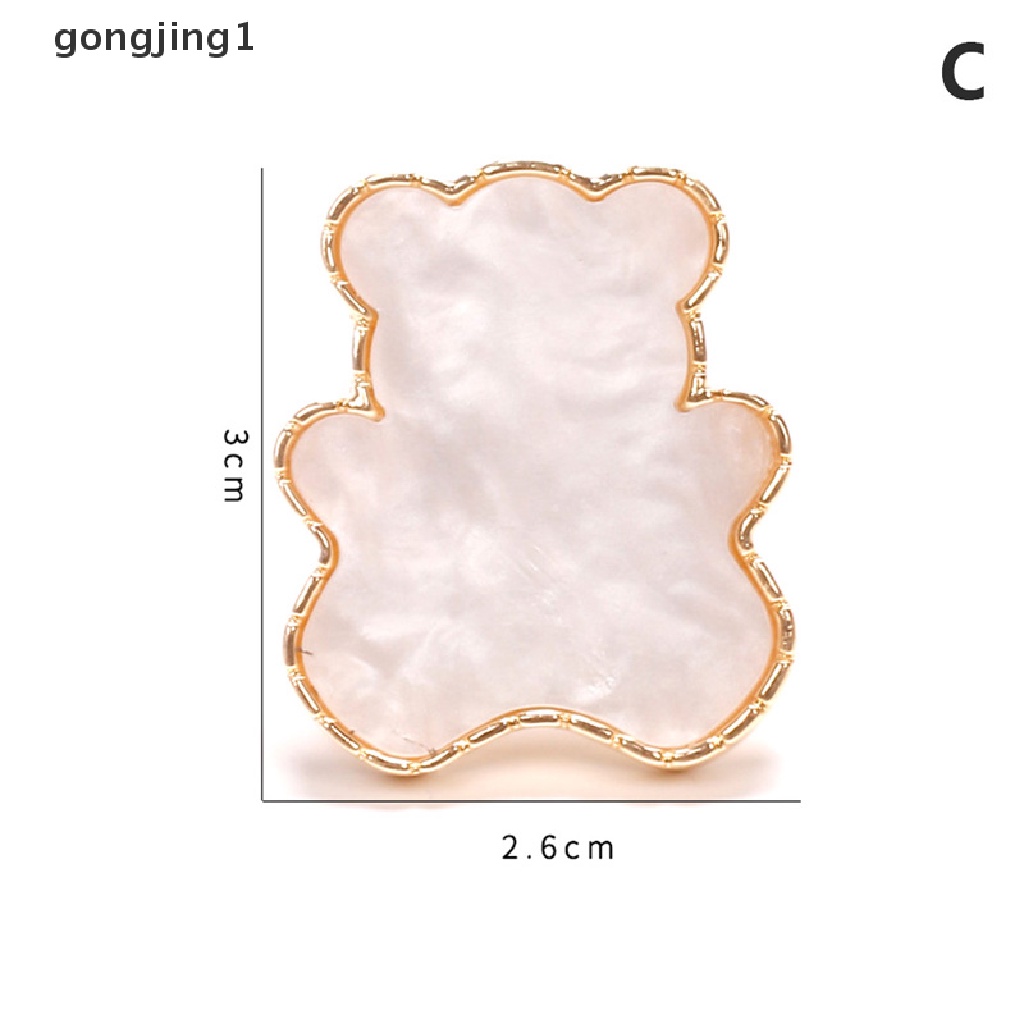 Ggg Resin Batu Nail Art Palet Cincin Jari Kuku Palsu Tips Color Mixing Display ID