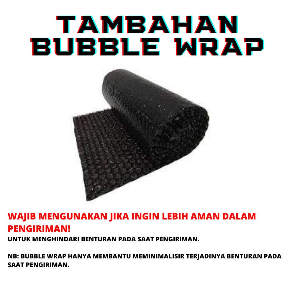 

TAMBAHAN BUBBLE WRAP DAN KARTU UCAPAN