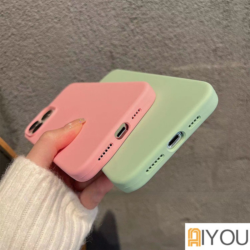 Casing Ponsel Bahan Silikon Lembut Dengan logo Untuk iPhone7 8 7p 8p x xs xsmax 11 11pro 11promax 12 12pro 12promax 13 13pro 13promax 14 14 Pro Max