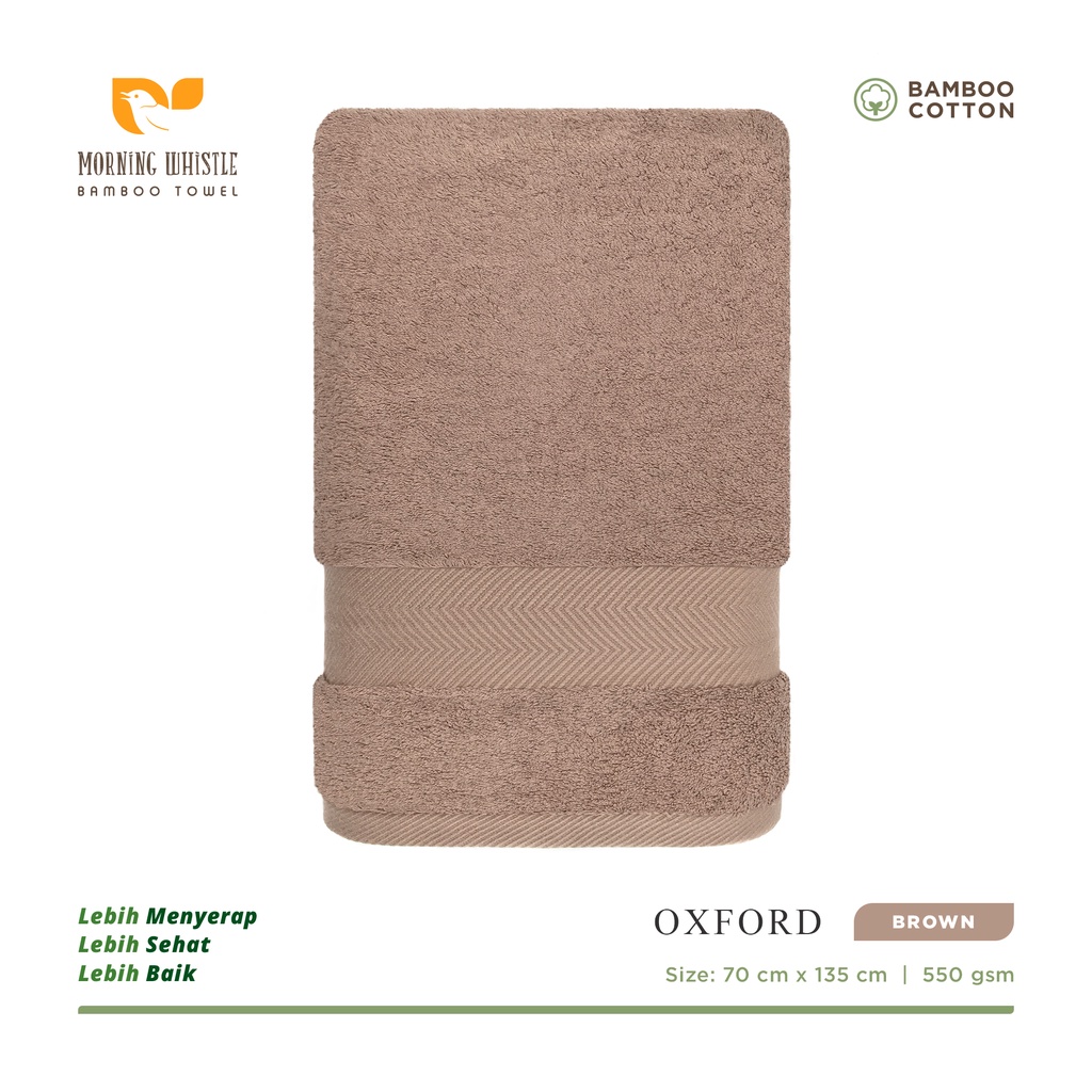 Handuk Mandi Dewasa Grade B Oxford ukuran 70 x 135 cm
