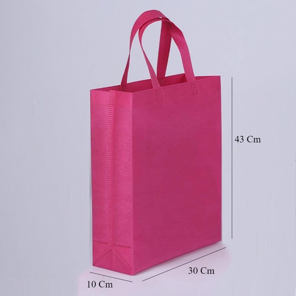 Yamata Goodie Bag Tas Belanja Polos Warna Warni 43 x 30 x 10 Cm / Tote Bag Polos Premium / Tas Hampers Lebaran Ulang Tahun