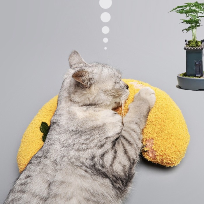 Cat pillow bantal kucing bantal tidur guling kucing cat anjing dog pet alas tidur