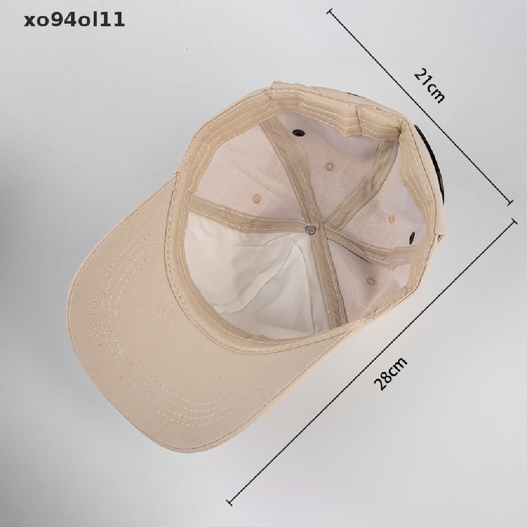 Xo Topi Musim Panas Kacamata Topi Baseball Perempuan Unisex Kacamata Topi Pria Baseballcap OL