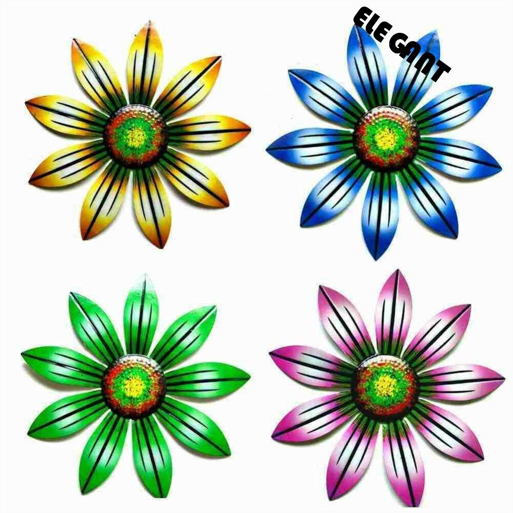 [Elegan] Liontin Bunga Kreatif 4warna Pilihan Dekorasi Taman Luar Ruangan Kerajinan Hadiah Untuk Indoor Mudah Digunakan Seni Patung