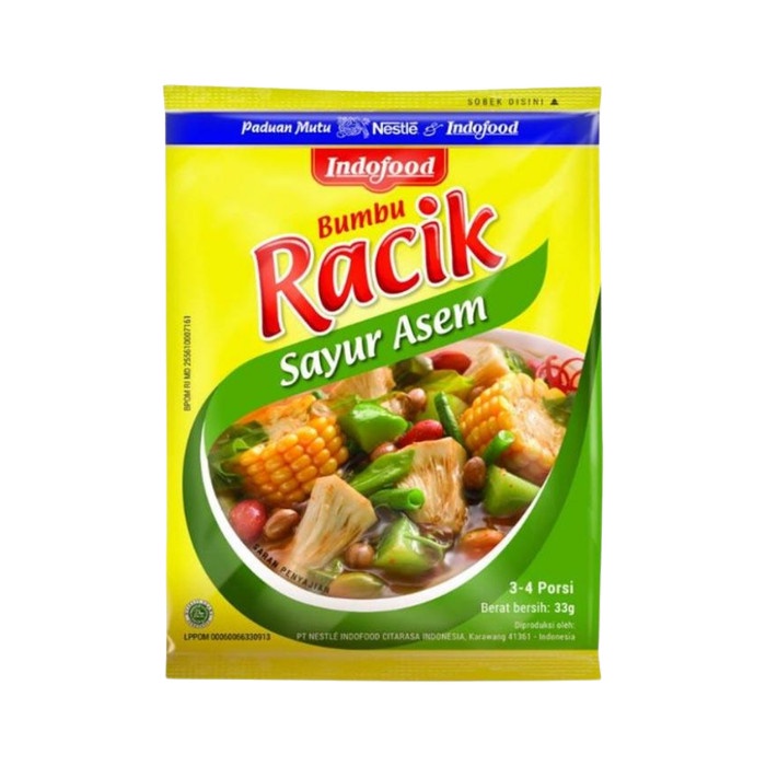 

Bumbu Sayur Asem Bamboe - 1 Piece - OBOR FOOD
