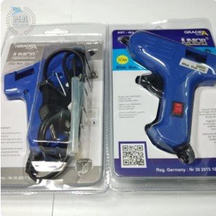 Glue Gun kecil 10 watt Merk DEXTONE Lem Tembak Berkualitas