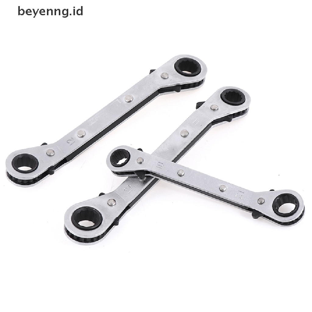 Beyen 6-21mm metric offset torque wrench set double ratchet wrench spanner Alat ID