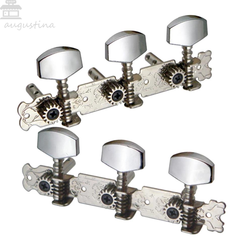 Agustina Tuning Pegs Aksesoris Gitar 3L 3R Metal Classic Guitar Parts Tuners Keys Parts