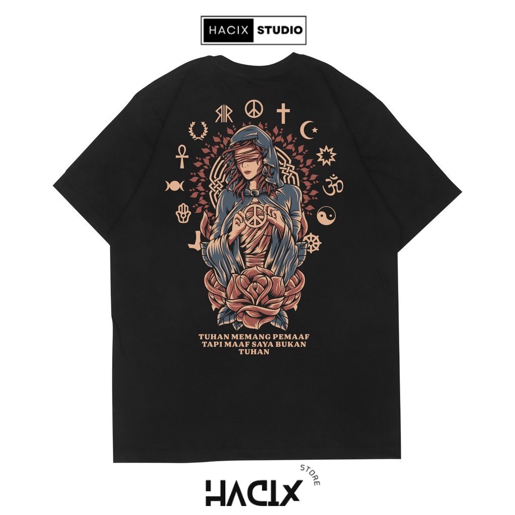 Hacix Store - Kaos Pluralisme Agama Toleransi