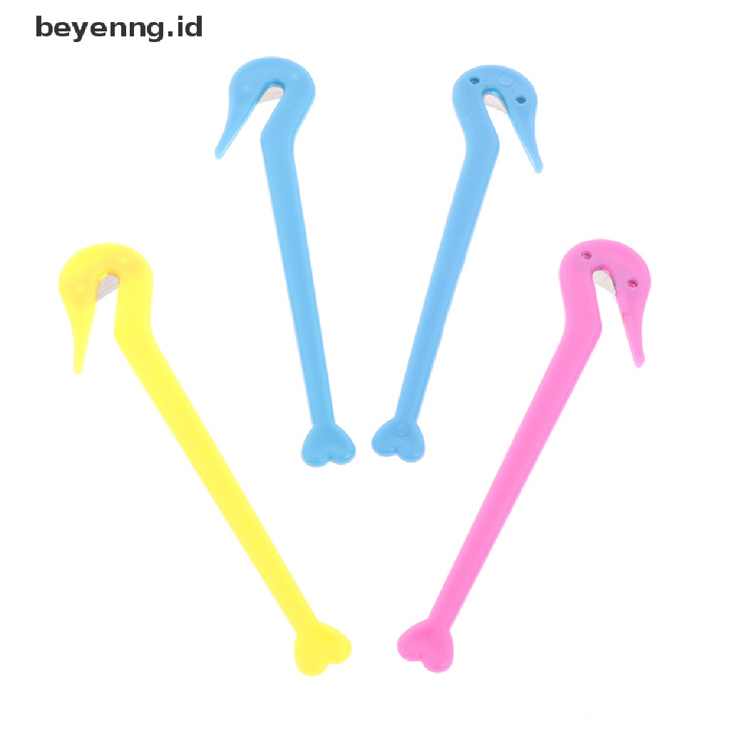 Beyen 4pcs Karet Rambut Pemotong Karet Tidak Melukai Rambut Karet Band Remover Alat ID