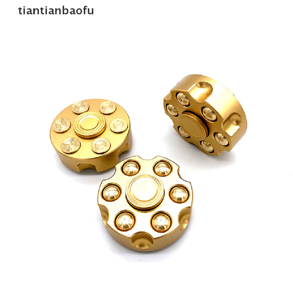 [tiantianbaofu] Relax Spinner High Quality Spinner Metal Ujung Jari Gyro Removable Metal Boutique
