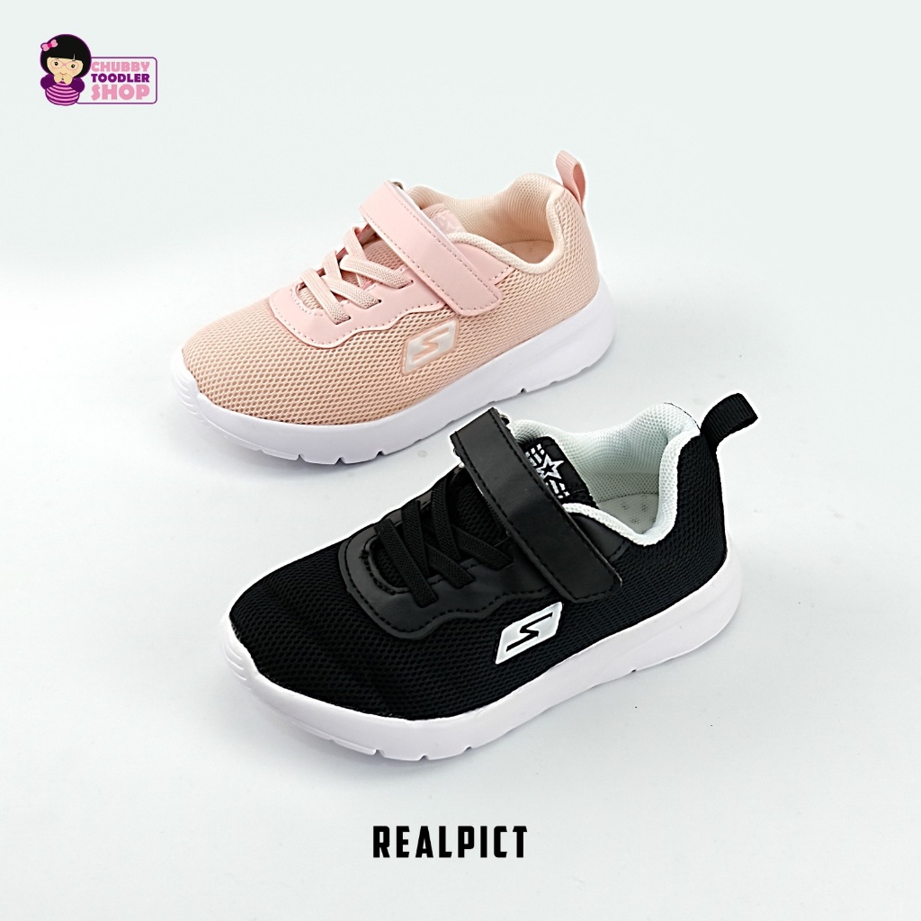 GLORYKIDZ SH2307 Sepatu Sekolah Anak 3 Tahun - 10 Tahun Sepatu Anak Sekolah Sepatu Anak Laki Laki dan Perempuan SKOL Sneakers Anak Sepatu Lari Anak Sporty Sepatu Anak Import Size 22-37