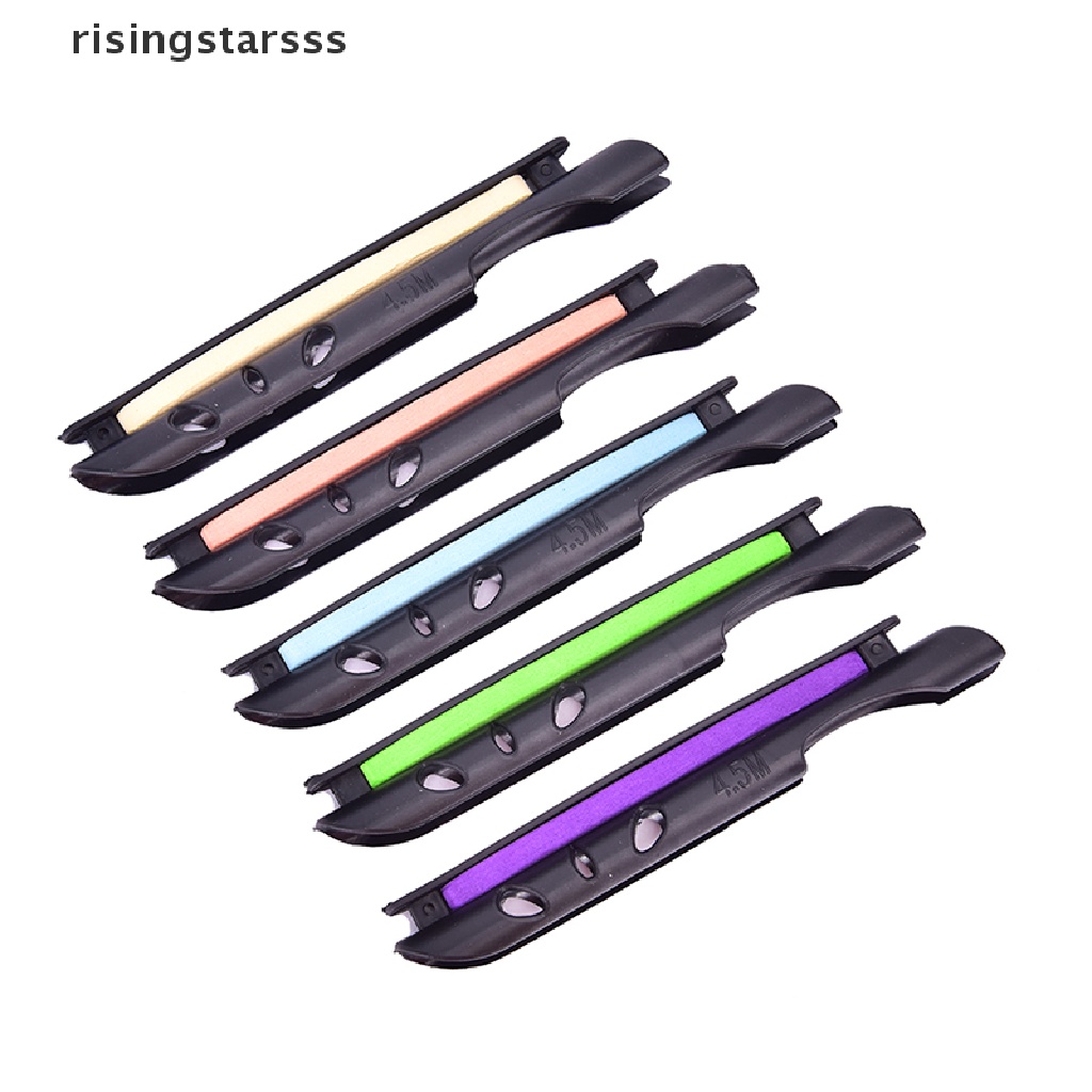 Rsid Span-new 5pcs/Lot Plat Lilit Pancing Plastik EVA Clip On Rod Pancing Holder Lines Jelly
