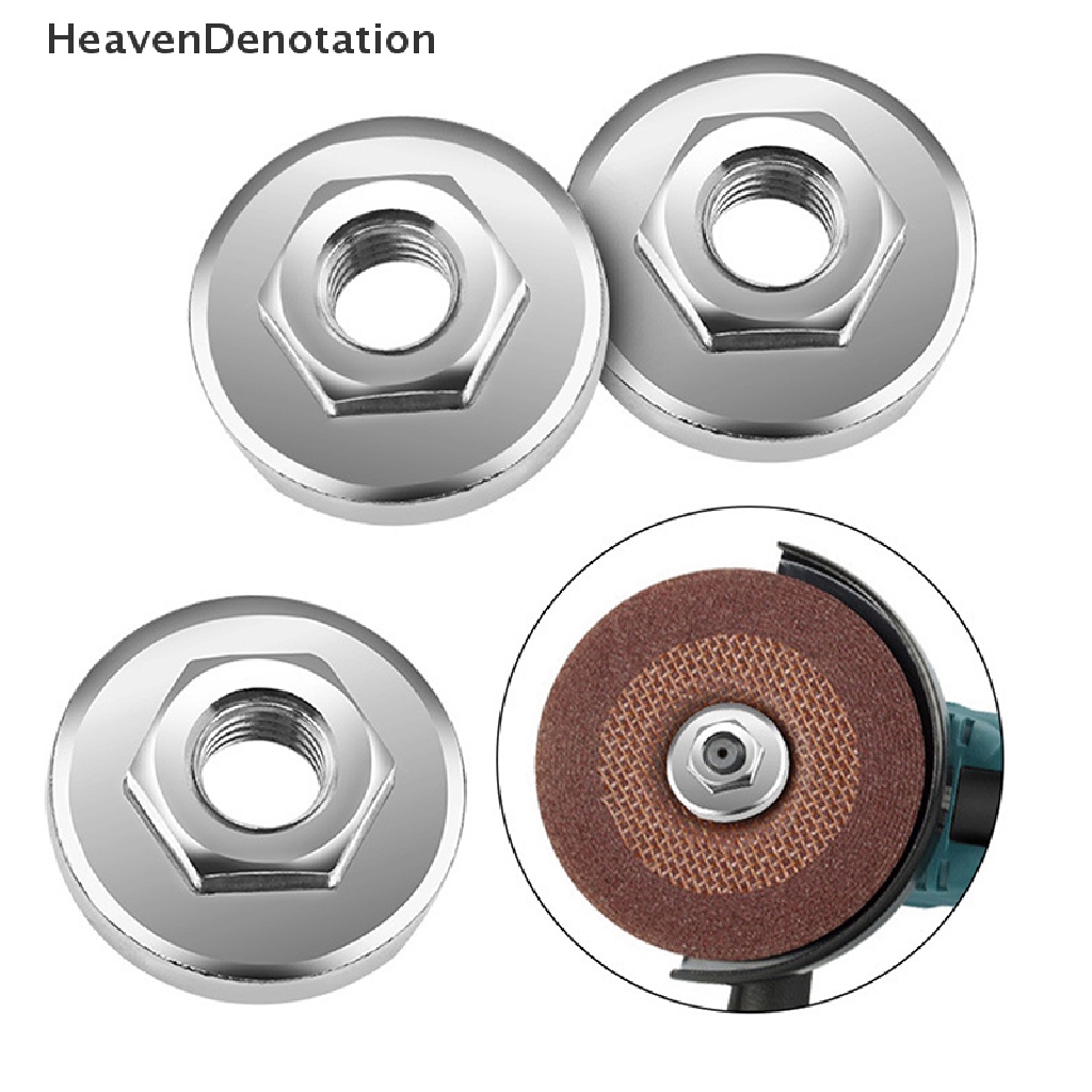 [HeavenDenotation] 100plat Tekanan Angle Grinder Modifikasi Splint Mur Hexagon Stainless Steel HDV