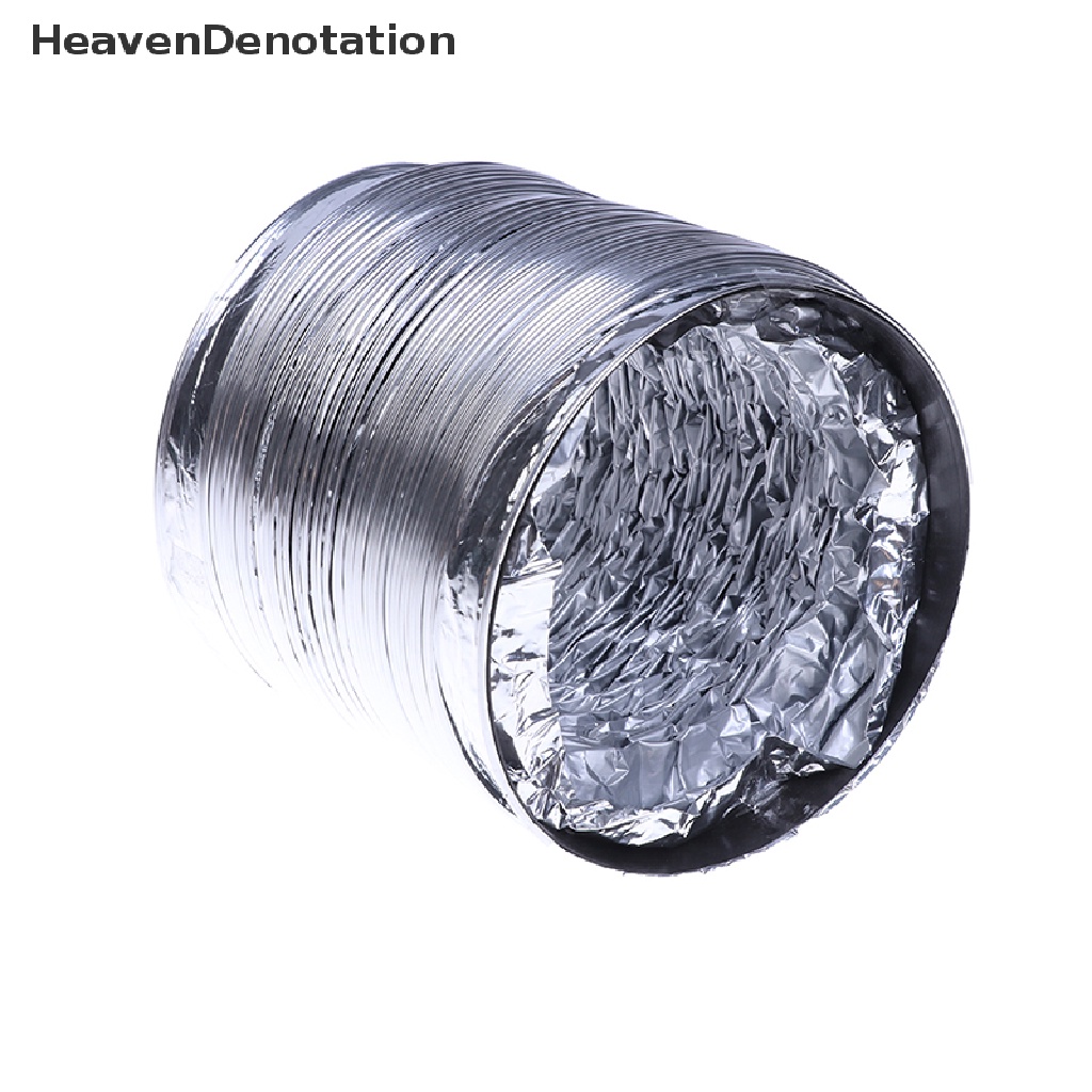 [HeavenDenotation] 3.1inch Flex Air Aluminium Foil Ducg Selang Ventilasi Pengering Untuk Ventilasi 1.5M HDV