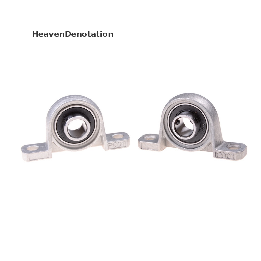 [HeavenDenotation] 2pcs 12mm Diameter Lubang Bola Bantalan Bantal Blok Dipasang Penyangga KP001 HDV