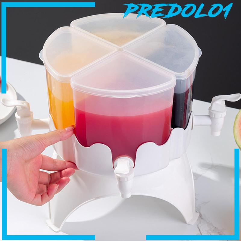 [Predolo1] Water Jug Dengan Keran Detachable Juice Jug Untuk Bar Kulkas Rumah Outdoor Party