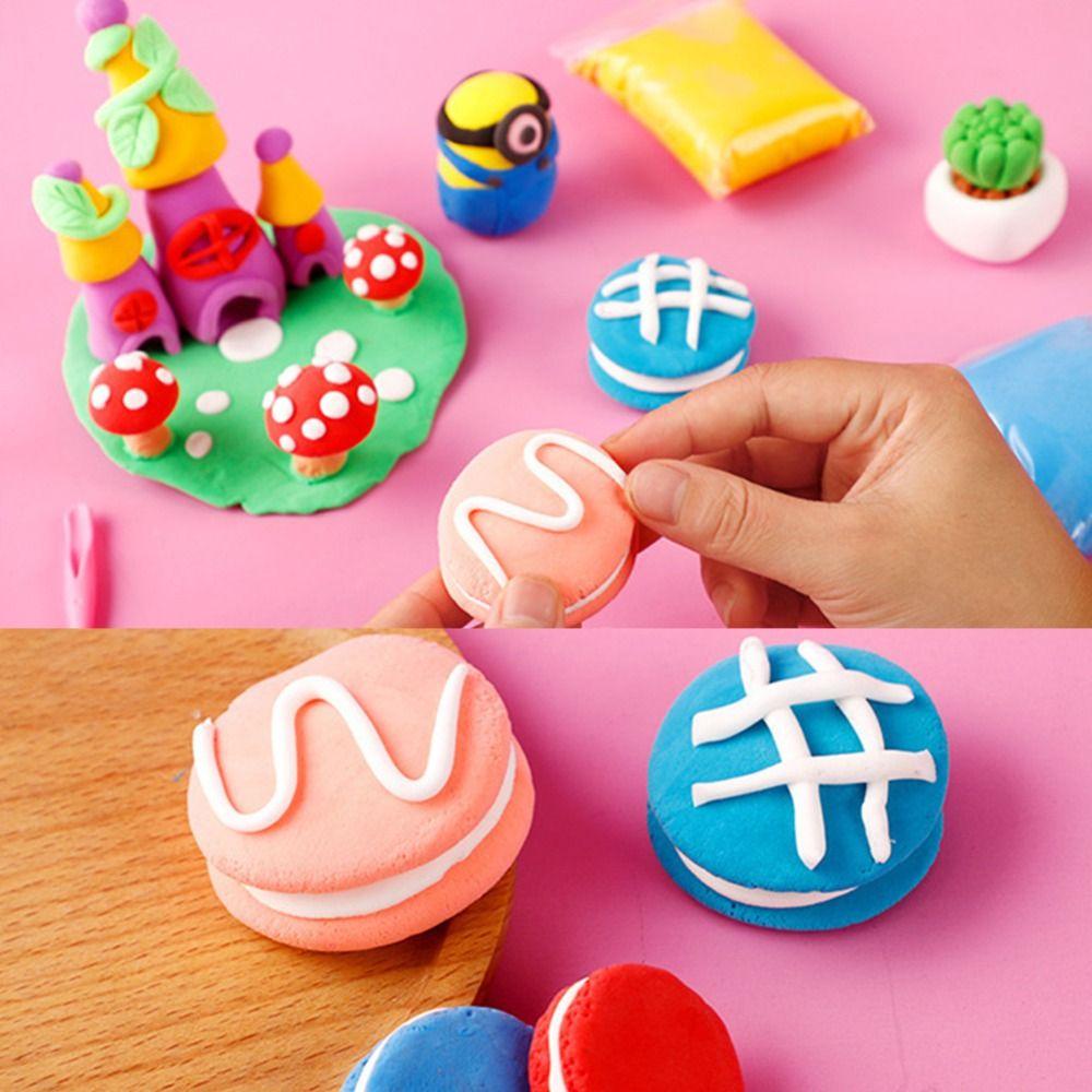 Quinton Mainan Tanah Liat Ultra Ringan Mainan Anak Modeling Clay Anak Hadiah Diy Slime Perlengkapan Super Ringan Langsing Mainan Tanah Liat Ringan Modelling Clay Kreatif Clay Lembut Plastisin Mainan