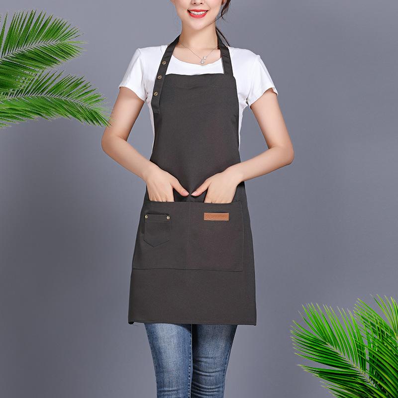 Apron Masak Anti Air Celemek Dapur Barista