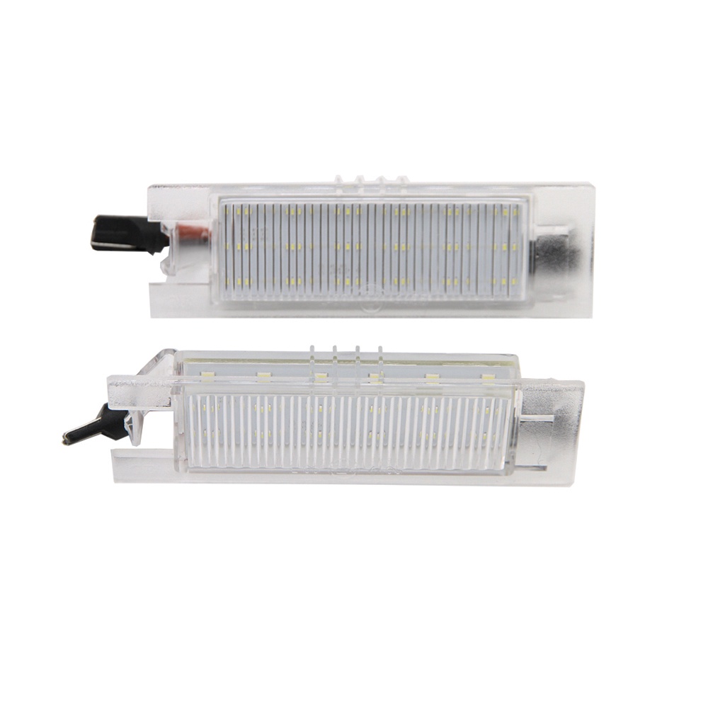 2pcs Lampu Plat Nomor LED Rakitan Lampu Untuk FIAT Bravo Grande Punto Punto Evo LED License Plate Light