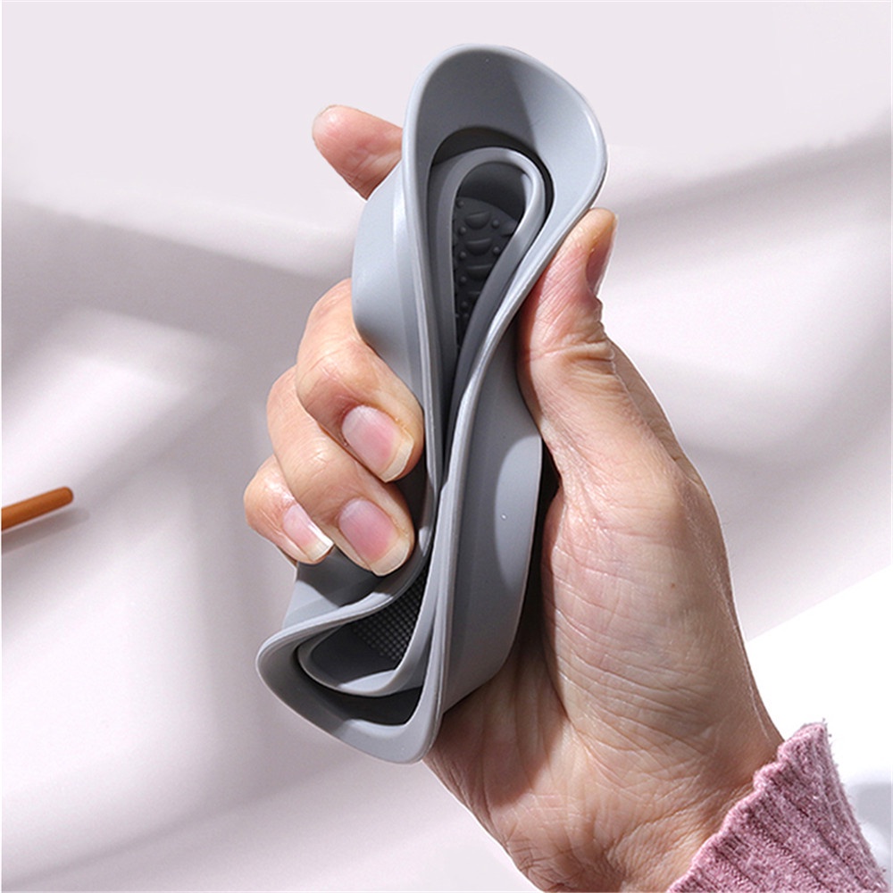 Kuas Makeup Multifungsi Jaring Pengering Kosmetik Puff Cuci Telur Pad Brushes Storage Holder Shelf