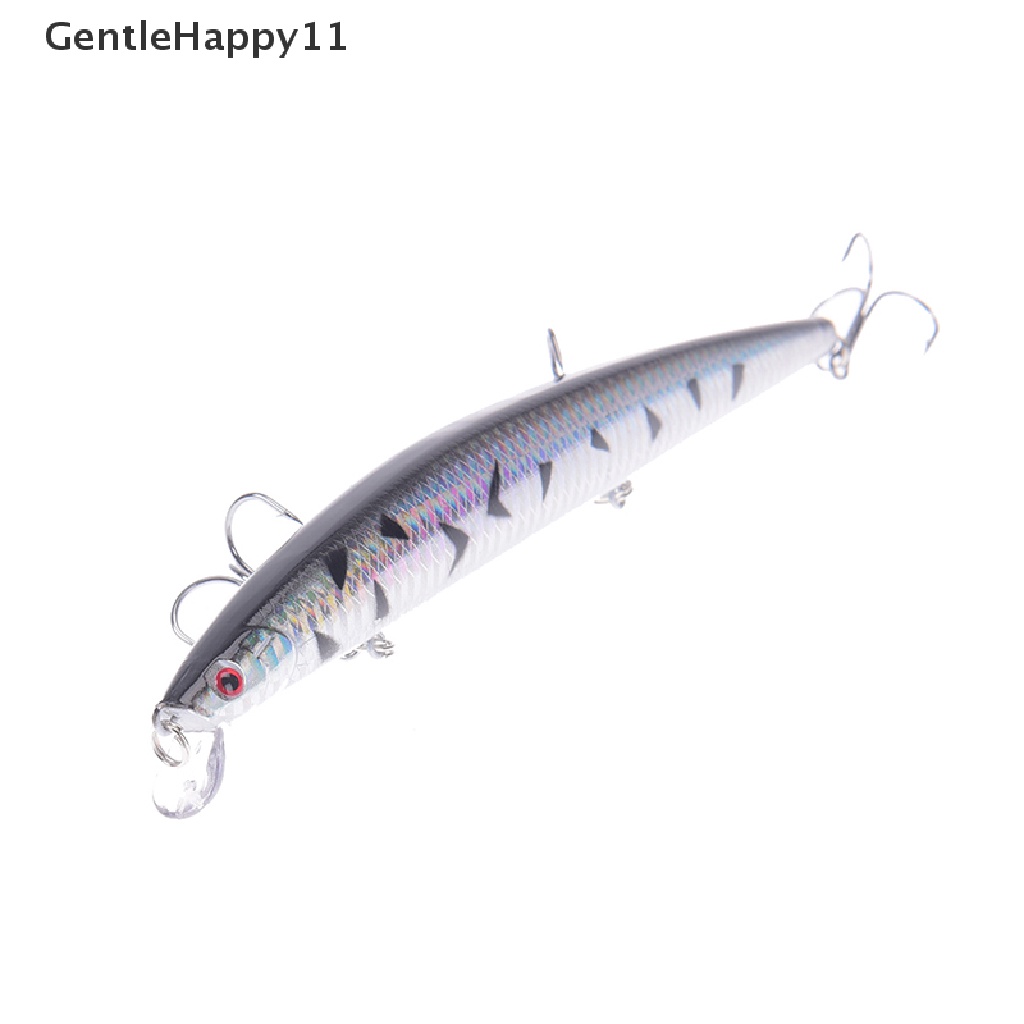 Gentlehappy Umpan Pancing Ikan Kecil Panjang Plastik hard tackle bass Engkol 18cm/7.08 &quot;26g id