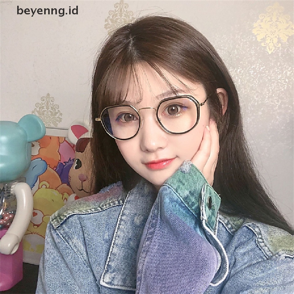 Beyen Kacamata Hitam ANTI BLUE LIGHT CLEAR Komputer EYEGLASES FASHION RETRO FASHION ID