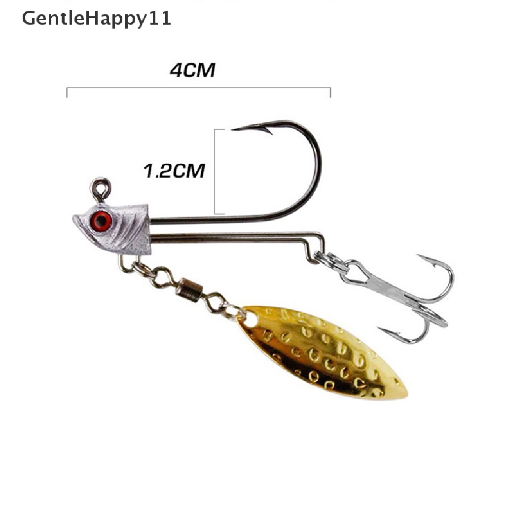 Gentlehappy Pengait Kepala Ikan 1PCS Jig Head Hook Kail Pancing Ikan 7g10g17g Jig Head Fishing Hook id