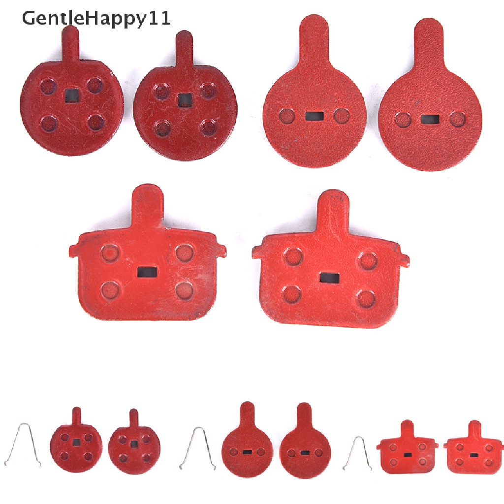 Gentlehappy 1pasang Sepeda Gunung Bersepeda Serat Tembaga Metal Disc Brake Pads Aksesoris Sepeda  Id