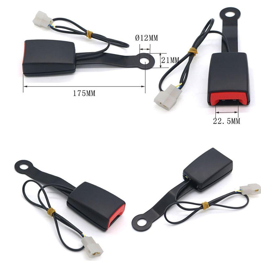 POPULAR Sabuk Pengaman Gesper Sabuk Aksesoris High Quality Gesper Klip Socket Plug Klip Konektor Adjustable Sabuk Pengaman Mobil Extender