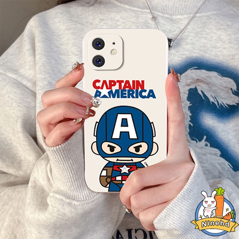 IPHONE Casing Kompatibel Untuk Iphone14 13 12 11 Pro Max X Xr Xs Max8 7 6 6s Plus SE 2020 Fashion Kartun Spider Man Tepi Lurus Silikon Pelindung Lensa Shockproof Pelindung Phone Case