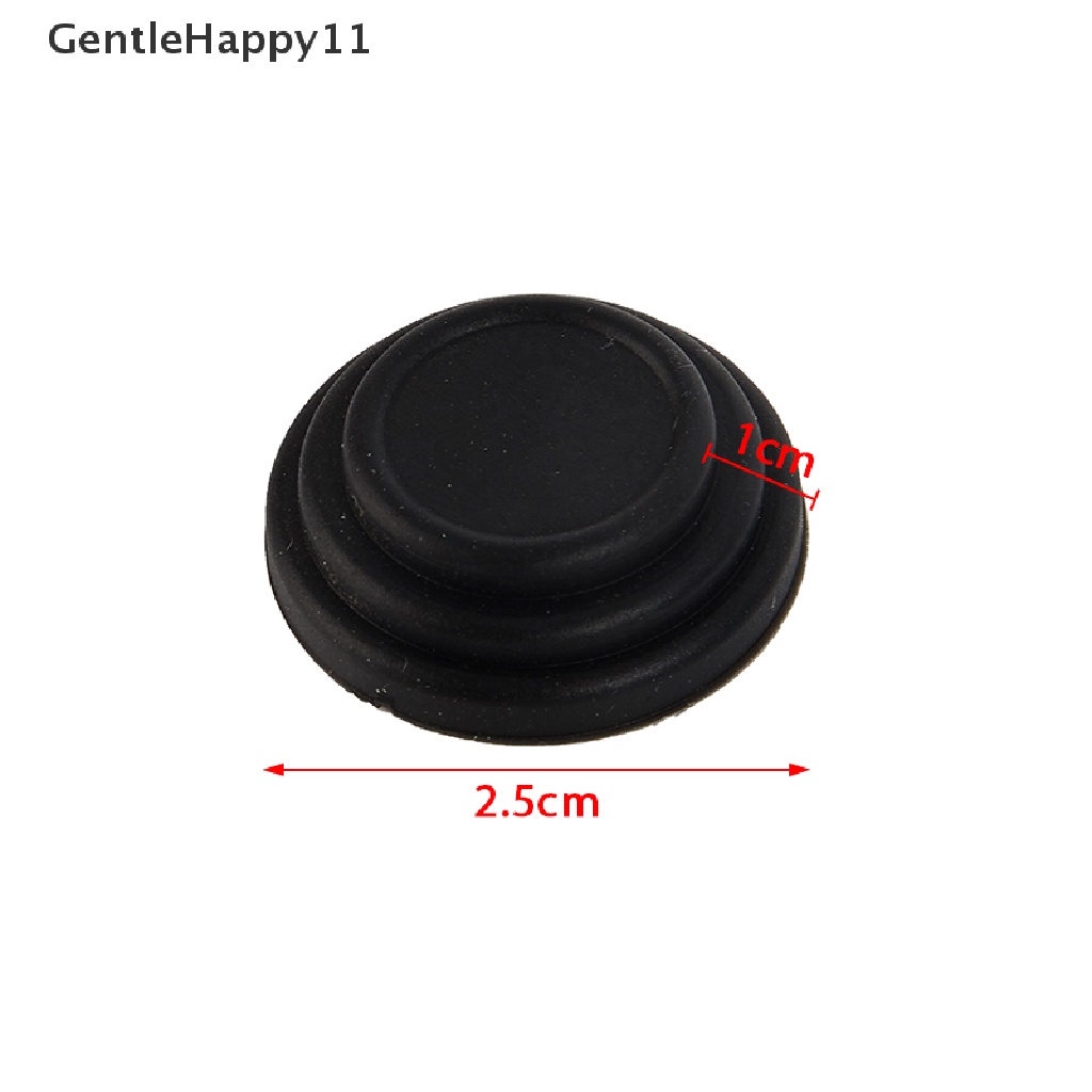 Gentlehappy Bantalan Penutup Celah Pintu Mobil Anti shock Pad Hood Trunk Anti-Tabrakan Silicone Adhesive Sticker Pads id