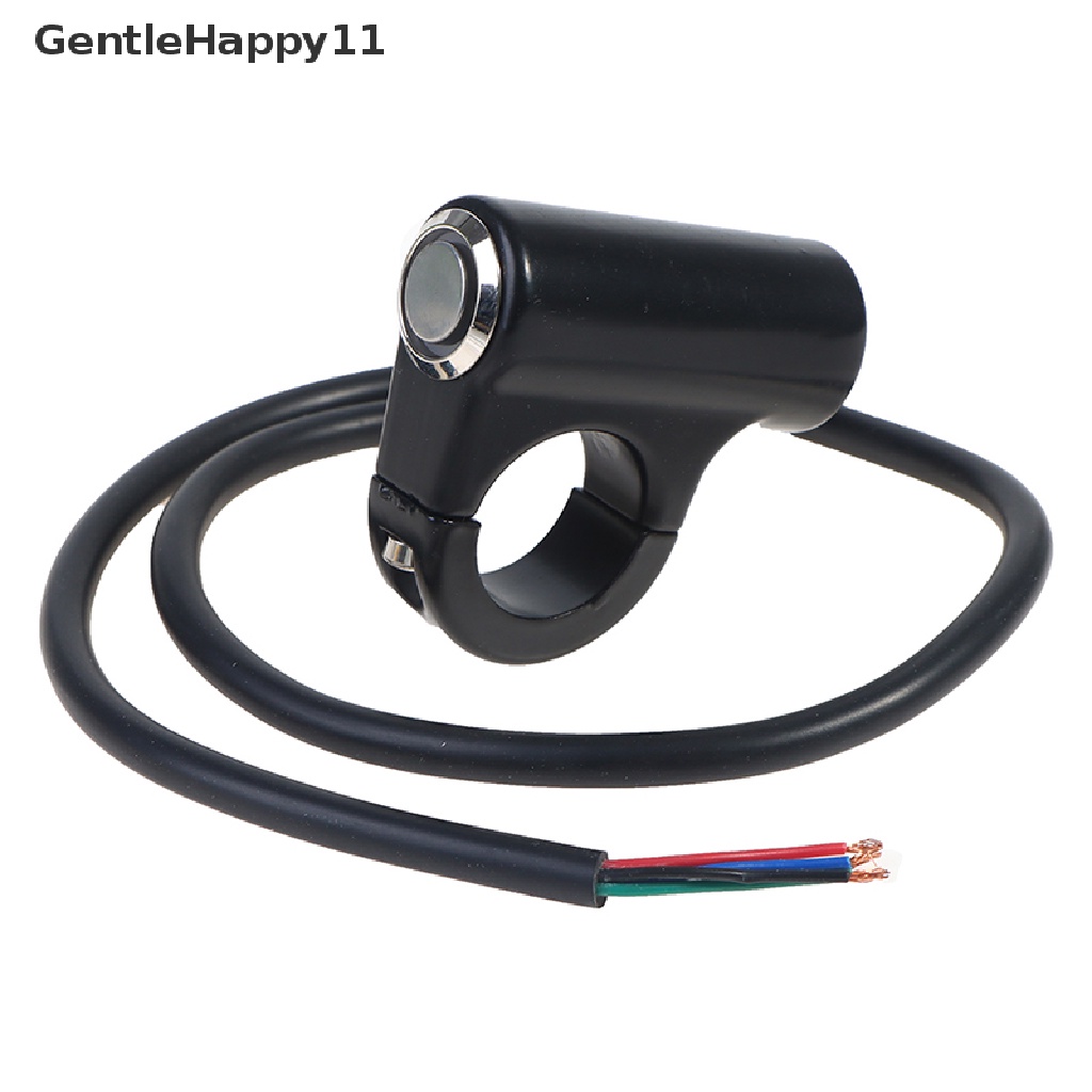 Gentlehappy 22MM Aluminium Alloy Saklar Motor Stang Lampu Kabut Sein Switch id