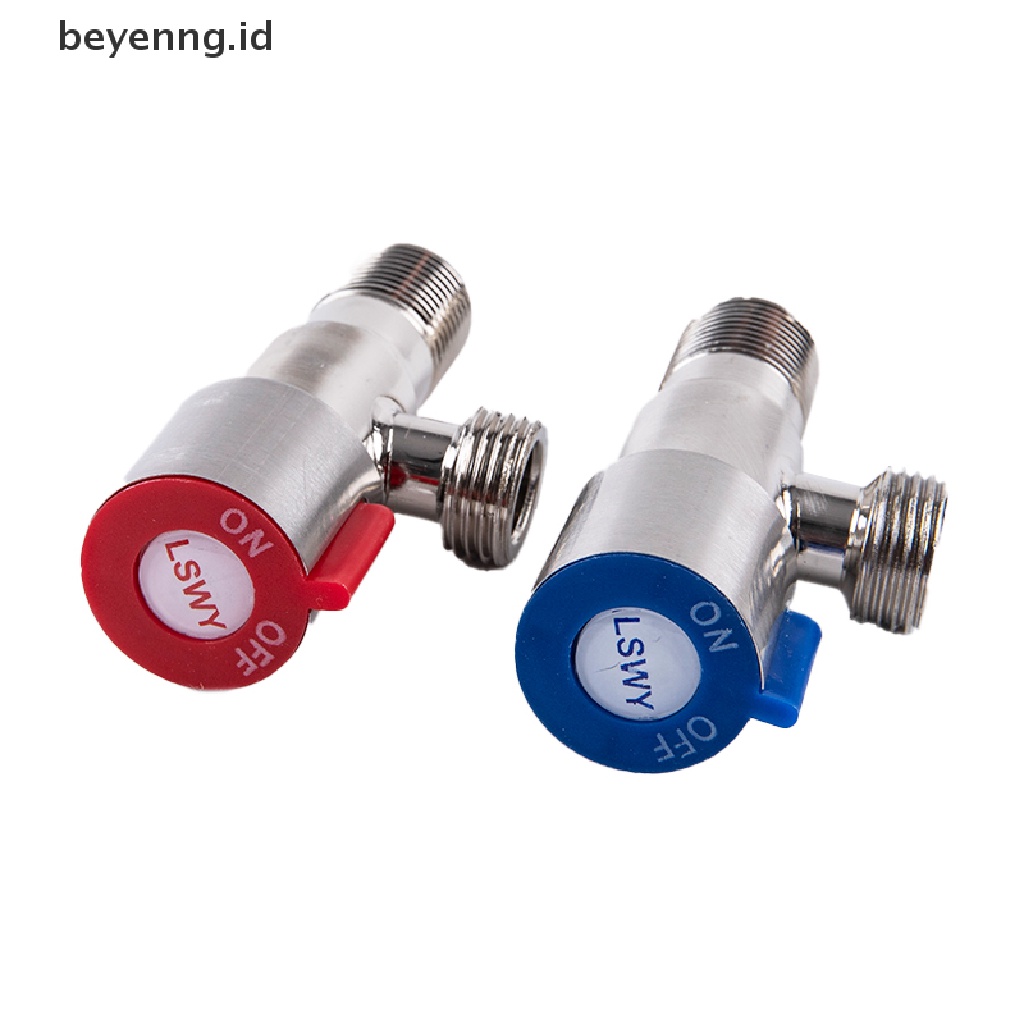 Beyen Angle Stop Valves OFF ON Switch G1/2 Klep Stop Air Untuk Wastafel Toilet Kamar Mandi ID