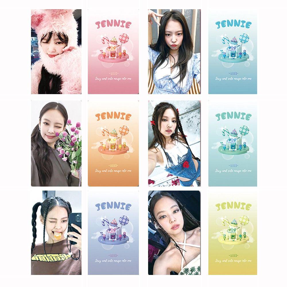 Mxbeauty Blackpink Postcards Fans Fashion Jisoo Asrama Kamar Tidur HD Cetak Foto Cewek Grup Kartu Blackpink